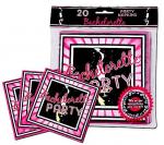 LGBT Bachelorette Party Napkins - Toast of the Town Dinner Ideas, Supplies,  & Favors
